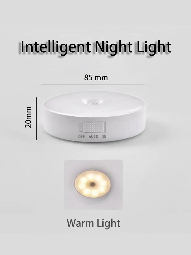 LumiSphere Intelligent LED Motion-Sensor Night Light