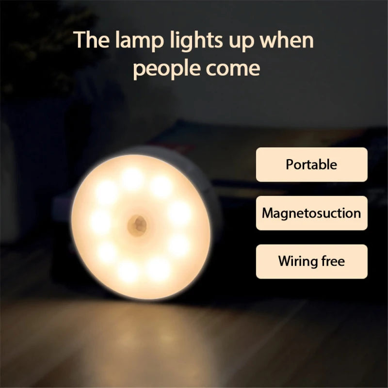 LumiSphere Intelligent LED Motion-Sensor Night Light